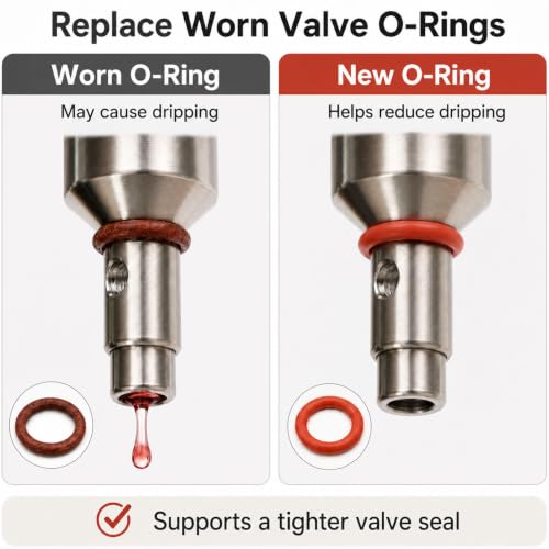 1012 Valve O-Ring Replacement — 20 Pack for Crathco Bubblers & 1010A Grinds / Cecilware