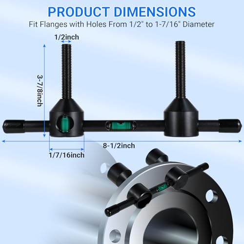 Magnetic Centering Head, Y-Shape Pipefitter, Flange Aligner Leveler