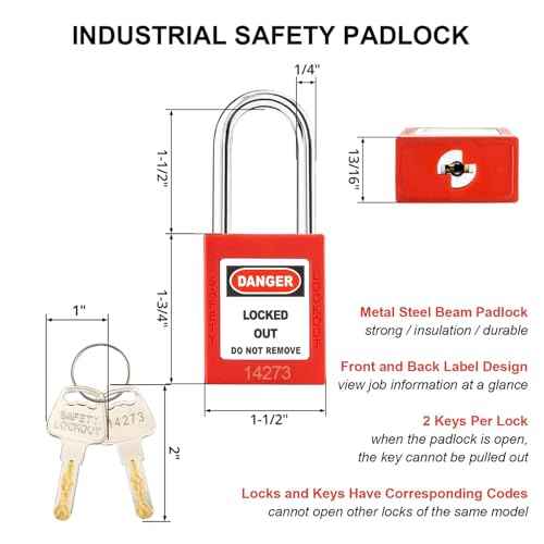 Gate Valve Lockout Device with Safety Padlock,Outdoor Faucet Knob Lock Kit for Outdoor Hose Bib,Propane Tank,Fit 1 to 2-1/2 in Dia Gate Valve Handle