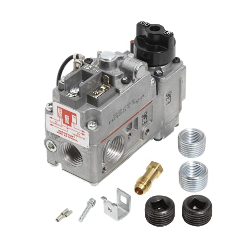 Robertshaw 710-502 Millivolt Gas Valve 70,000 BTU Low-Profile Replacement