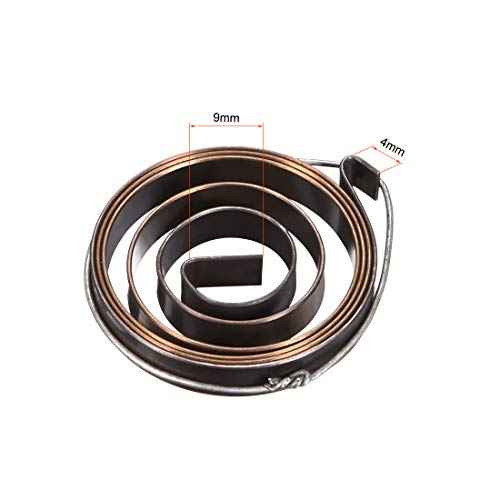 uxcell Drill Press Return Spring, Quill Spring Feed Return Coil Spring Assembly, 2.2Ft Long, 35 x 6 x 0.7mm 3PCS