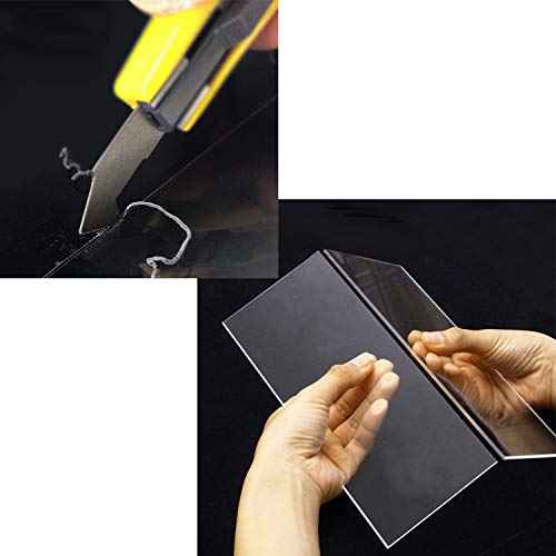 UoYu 1 Acrylic Cutter and 11 Pcs Blade Set, Multi-Use Cutter with Cutting Blade