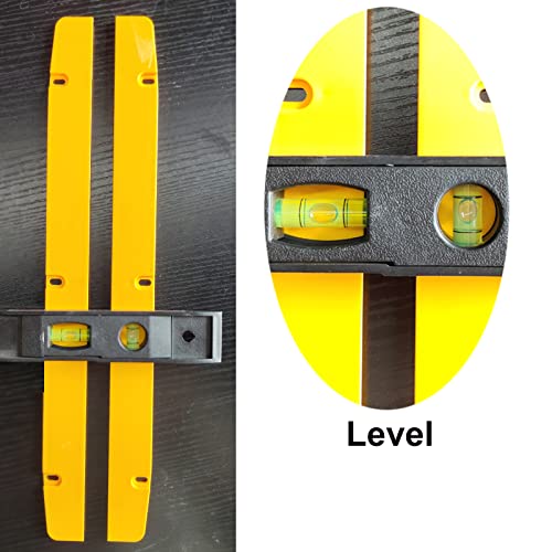 Generic 395672-00 Miter Saw Kerf Plate, 2 PCS, Yellow, 16x1.2x0.3 Inches, Fits DW708 & DW708-B2 Models