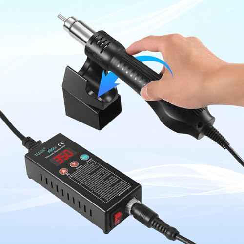 Hot Air Soldering Station SMD Welder Rework Digital Display Heat Gun