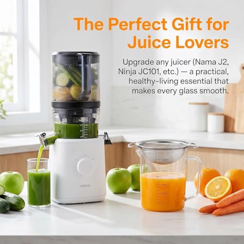 Juice Strainer for Nama J2 304 Stainless Steel Fine Mesh - Hands-Free Juicer Accessory