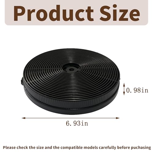 Beaufan CFK1-TM Charcoal Filter Set for Cosmo UMC30/UC30/UMC36/UC36 and Tieasy JOEAONZ FIREGAS