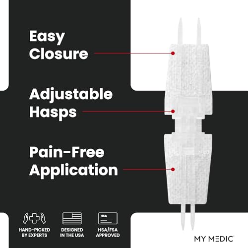 My Medic ZZips MedPack Wound Closure Kit for Cuts & Lacerations - First Aid Alternative