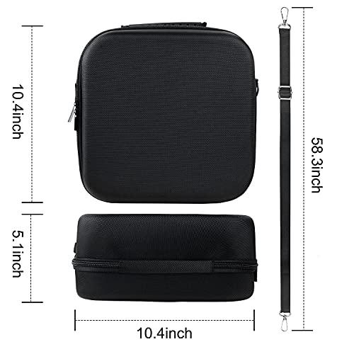 Hard Travel Case Replacement for 3M Full Facepiece Reusable 6700 6800 6900£¨Black£©