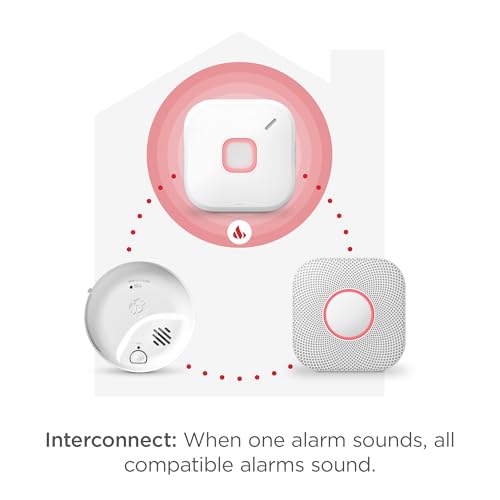 First Alert SC5 Hardwired Smart Smoke & CO Alarm with Voice & App Alerts