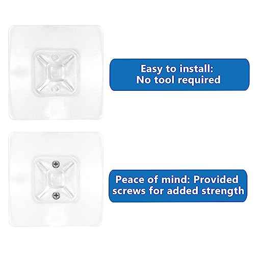 Adhesive Furniture Wall Anchors (10 Pairs 20 Packs), Vinkqiado Anti Tip Furniture Safety Straps for Baby Proofing, Secure Bookcase Dresser Shelf Cabinet to Wall for Child