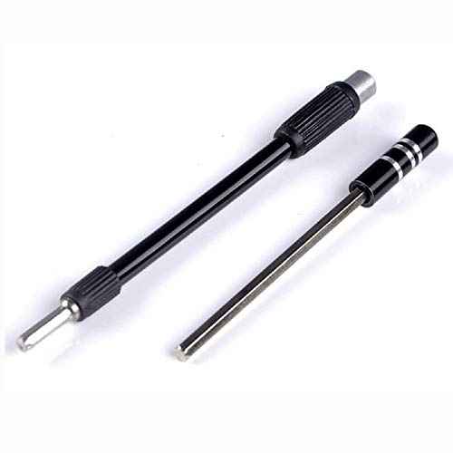 Mayata 1 set of 4mm Flexible Bendable Extended Extension Magnetic Shaft Screwdriver Bit Holder 4mm Hex Drive Drill Bit Universal Extension Rod
