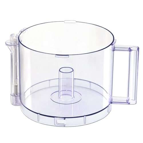 Folosem DLC-005AGTXT 14-Cup Food Processor Work Bowl with Gray Handle for DFP-14 (4-Tab Rim) DLC-005AGTXT