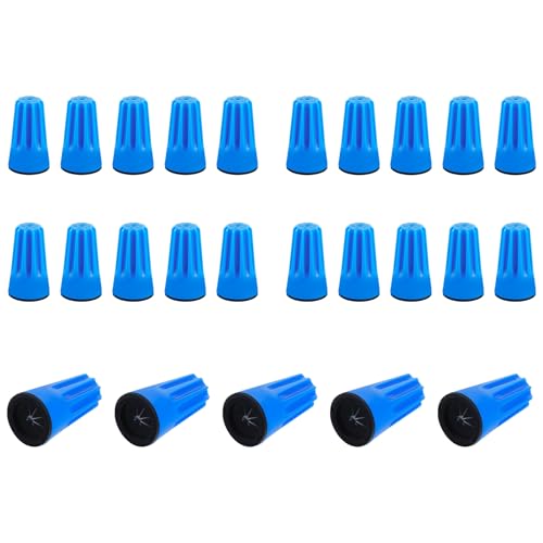 25Pcs Waterproof Silicone Filled Wire Nuts for Outdoor Irrigation and Sprinkler Systems
