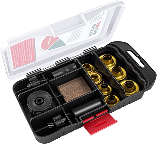 NEU MASTER Brass Grommet Kit with Eyelet Tool for Canvas & Tarp Repair