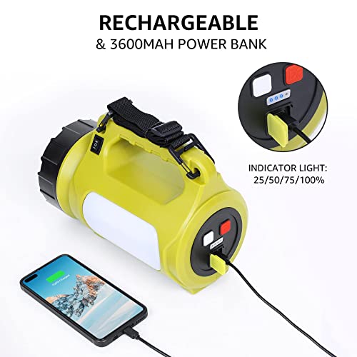 Rechargeable LED Camping Lantern 1000LM Waterproof Emergency Light with Power Bank