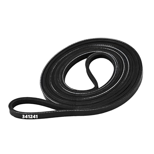 341241 Dryer Drum Belt for Whirlpool Kenmore Amana - Pack of 1