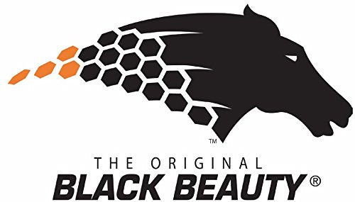 BLACK BEAUTY Abrasive Blast Media Medium Abrasive 12/40 Mesh Size for use in Sandblast Cabinet - 25 LBS