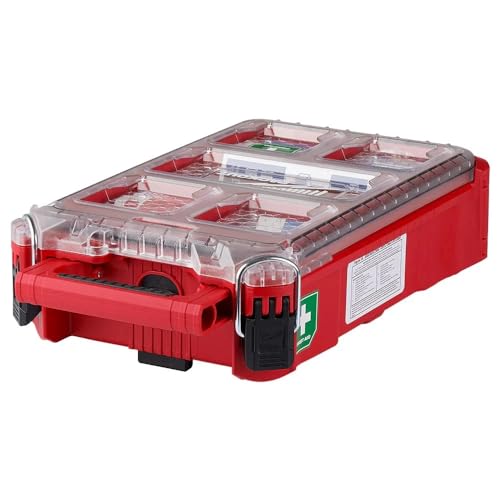Milwaukee 48-73-8435C First Aid Kit with Polypropylene Housing, 79 Components