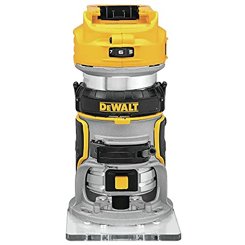 DeWalt 20V Max XR Cordless Variable Speed Router Tool Only
