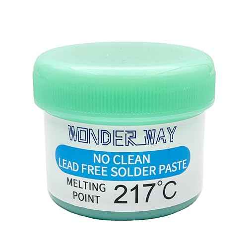 Wonderway Sn99/Ag0.3/Cu0.7 T4 Lead Free Solder Paste 217¡É Melting Point No-Clean(100g)