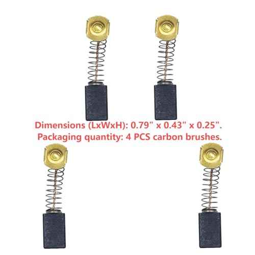 4 pack N031652 Replaces Routers Brush Pair N031652, 869659, 824216 Fits Porter Cable 6302 6902 690LR 691 6912 694917