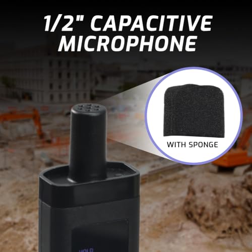 DANOPLUS Portable Decibel Meter 30-130dB Digital Sound Level with USB Rechargeable