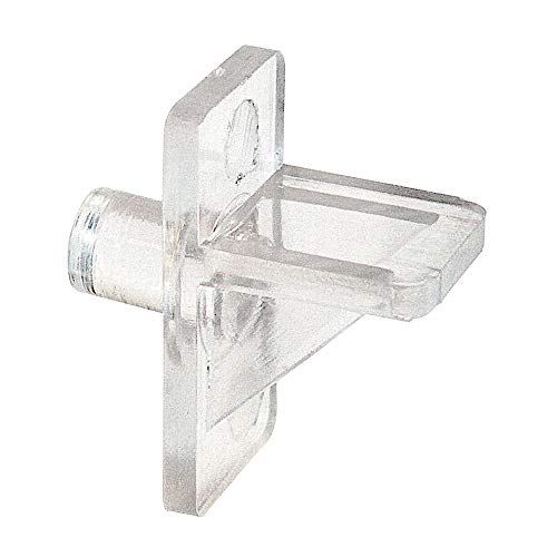 Prime-Line EP 9384 Clear Plastic Shelf Support Pegs 12 Pack for Cabinets