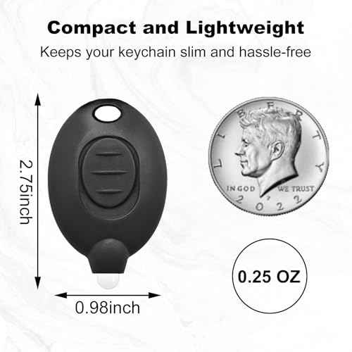 Mini LED Keychain Flashlights, Ultra Bright Keychain Flashlight Bulk, Compact and Lightweight Micro Torch, Emergency and Outdoor Pocket Flashlight, Multicolor Shell (8PCS)