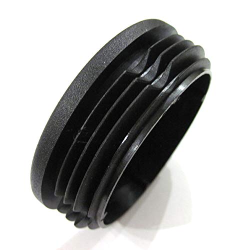 BG Parus Black 2 3/8 Inch (60mm) Plastic End Cap for Fence Posts & Furniture