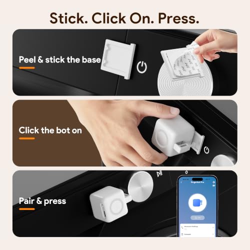 OREYZIC Fingerbot Pro Bluetooth Smart Button Pusher for Home Automation
