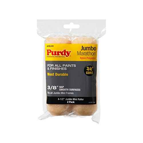 Purdy 2-Pack Mini Roller Replacements - 4-1/2" Cover 3/8 inch