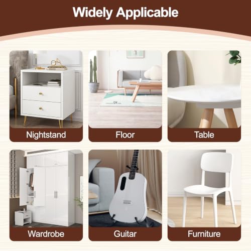 Boncart Wood Filler White 9.87 OZ - Easy Repair Kit for Furniture & Woodwork