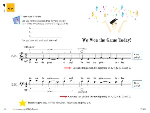 Faber Piano Adventures Primer Level Technique & Artistry Book for Early Piano Learning