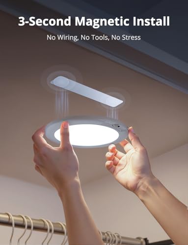Combuh Rechargeable Waterproof Shower Light - 3CCT White, 1 Pack