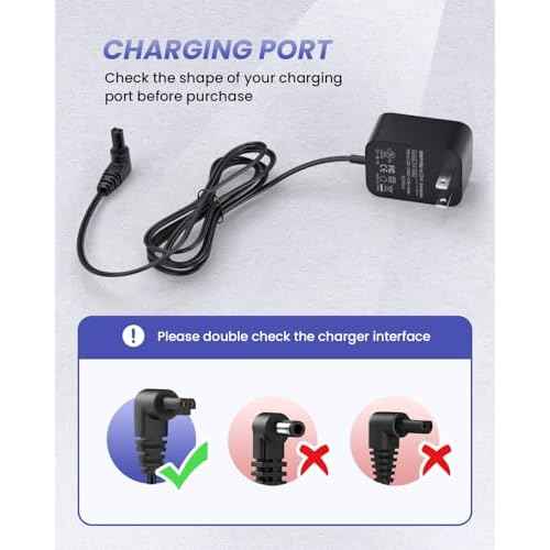 Replacement Charger for Black and Decker 90602522-01 N561340 HHVJ315JD10 HHVJ315JMF71 HHVK320J10 HHVK320JZ01 HHVK320J61 Power Supply Cord Adapter