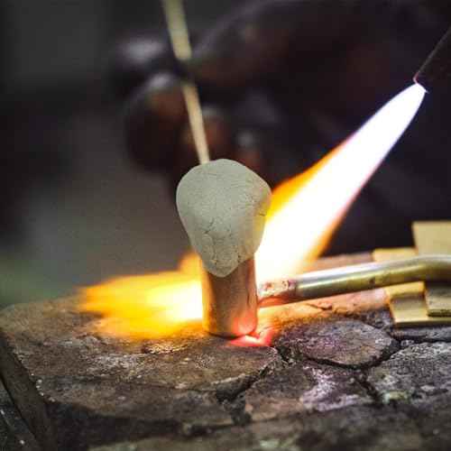 Semlos Heat Blocking Putty Jar (1), The Moldable & Reusable Solder Heat Insulation Clay, Heat Barrier for Installing Sight Glasses, TXV Valves, Directional Valves et al£¨12 oz£©