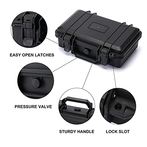 CASOMAN 11.5 Inch IP67 Waterproof Explosion-Proof Box with Customizable Foam