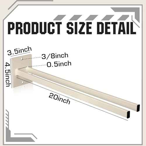 Zonon 2 Pcs Tool Rack for Shovels Spades Rakes Brooms Shovel Holder for Truck and Shovel Rack Heavy Duty Powder Coated Steel Wall Mount Storage Organizer Garage and Shed