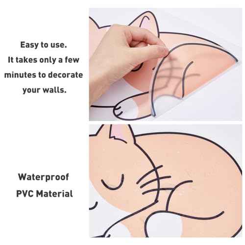 SUPERDANT Bible Verse Wall Sticker Serenity Prayer Wall Decals Inspirational Quotes Peel and Stick Large Vinyl Art Decor for Home Living Room Bedroom TV Background Christian Decoration