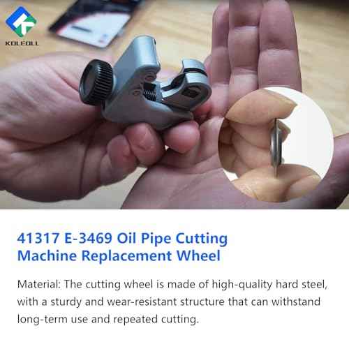41317 E-3469 Tubing Cutter Replacement Wheel Compatible with RIDGID Tubing Cutter Models 101 103 104 117 118 150 151 152 153 205 Copper Pipe Cutter (2 Pack)