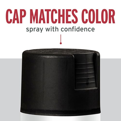 Rust-Oleum Stops Rust Semi-Gloss Black Spray Paint 12oz - Weather & Rust Resistant Coating