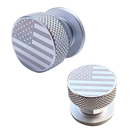 Welding Hood Pipeliner Helmet Fasteners-1Pair Silver Aluminum Helmet Pipeliner Headgear Replacement Parts Accessories Screws Flip Hood, Anti-Rust and Durable (Silver-gh)