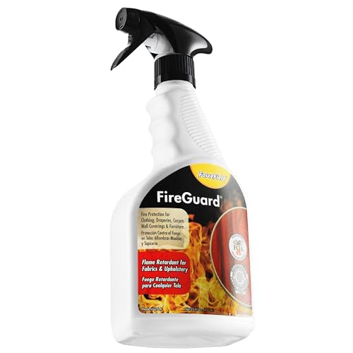 ForceField FireGuard Flame Retardant Spray 22 oz (650 ml) - Fireproof & Smoke-Resistant Fabric Protector