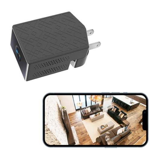 W-C7 2K Indoor Security Camera Wireless Wi-Fi with 64GB SD Card, Night Vision, Motion Detection, Cloud Storage, for Home, Office, Baby, Pet Monitoring & More