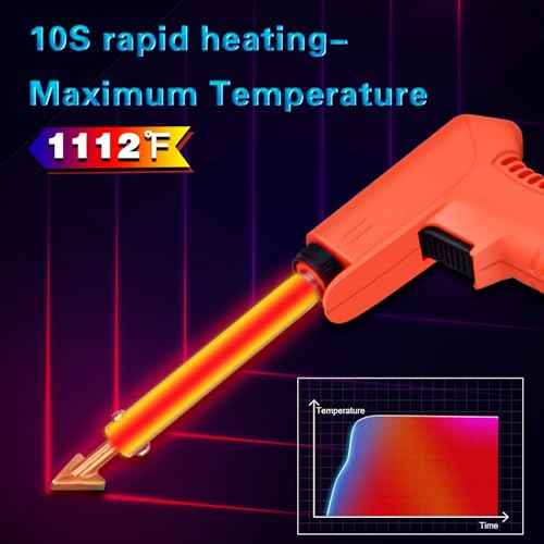 120W Plastic Welder, 5 Tips 3 in 1 Plastic Welding Kit, Plastic Repair Kit With 106pcs Welding Rods, 2-Speed Portable Gun Style Bumper Repair Kit For Plastic Welding, Car Bumper, Kayak Repair