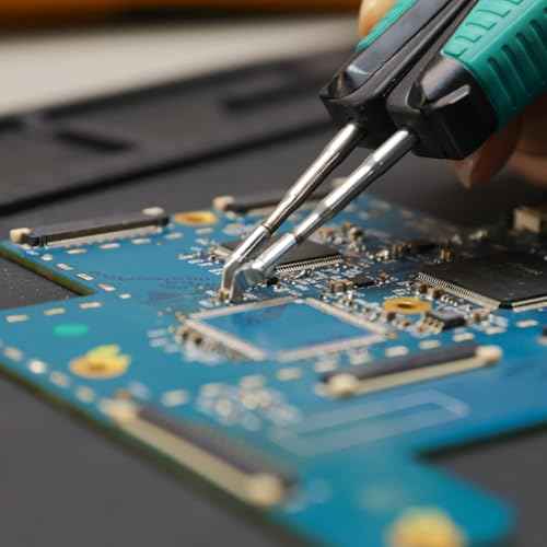 YIHUA C120-Compatible Type-K 2 Pcs Soldering Tip Set (A-Side Tip+ B-Side Tip) ONLY for YIHUA 982D-I, 982D-I PRO and 982D-III (716C Handpiece) Hot Tweezer Soldering Station