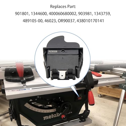 SW7B Aftermarket On-Off Table Saw Switch for Ryobi, Delta 489105-00, 1343758 Toggle Switch