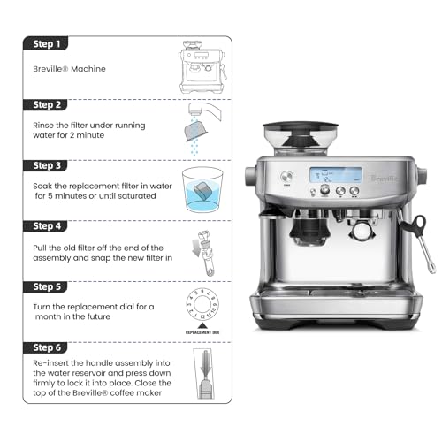 Possiave 12-Pack Water Filters Compatible with Breville Espresso & Coffee Machines