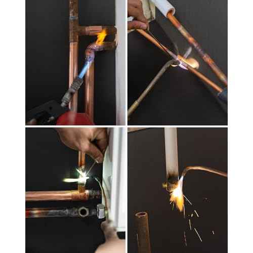 8x12inch Carbon Felt Welding Blankets, Flame Retardant Fabric Material, 5MM Heat Shield Withstand High Temperature, Fireproof Mat for Soldering Brazing Plumbing, Protect from Sparks Spatter