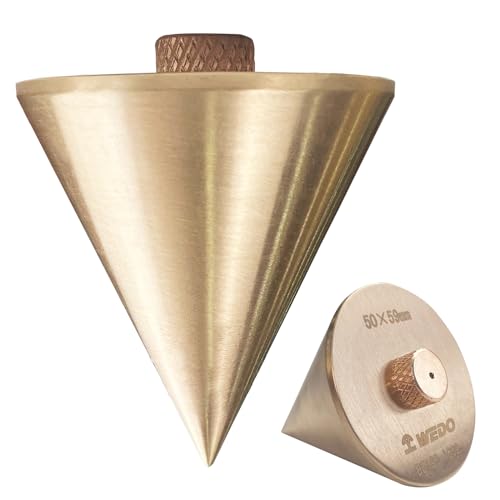 WEDO Non-Sparking Plumb Bob 10oz,Hanging Wire Hammer,Beryllium Copper